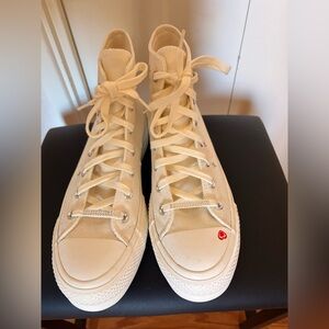 Women’s high top Valentines Converse